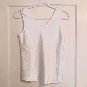 White silky camisole
